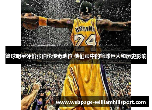 篮球明星评价张伯伦传奇地位 他们眼中的篮球巨人和历史影响